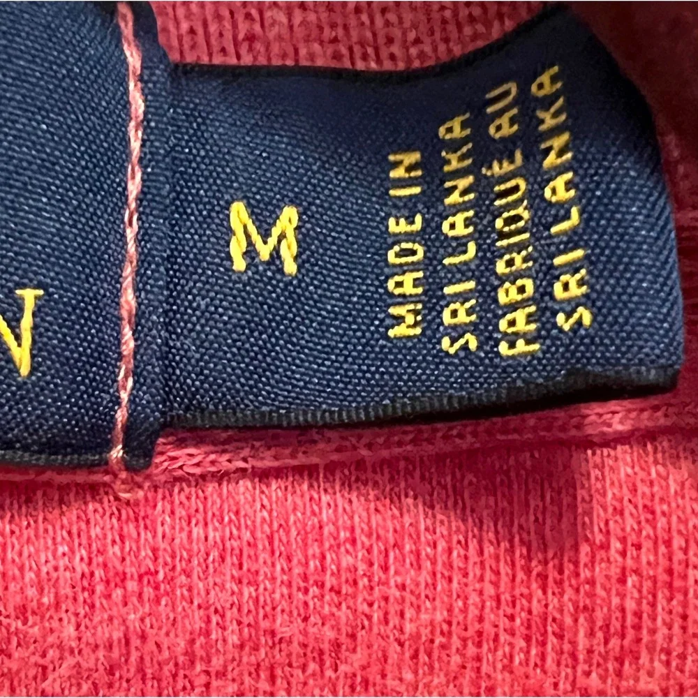 Polo Ralph Lauren‎ Mens Short Sleeve Cotton Polo Shirt Red Heather Medium 0319